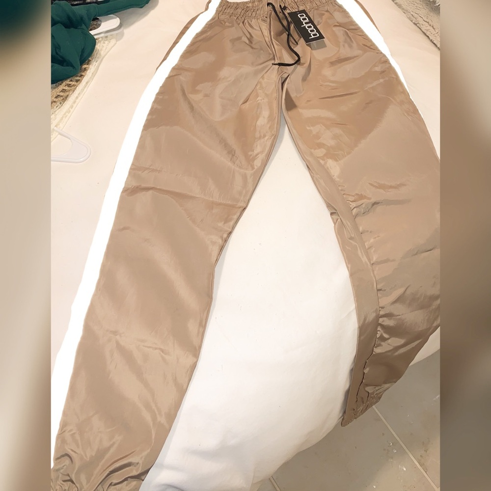 Reflective Panel Shell Joggers